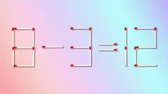 Hlavolam: Jen génius pozná, kterou sirku je třeba přesunout, aby vyšel správný výsledek