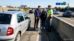 Životní historka: Policejní stopka na Jižní spojce a jedna věta, na kterou nezapomenu