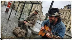 Krátká historka: Na Národní třídě ležel klobouk plný bankovek a nikdo u něj