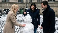 Historka: Postavili jsme sněhuláka před kanceláří. Pak mi jeden úsměv nedal spát